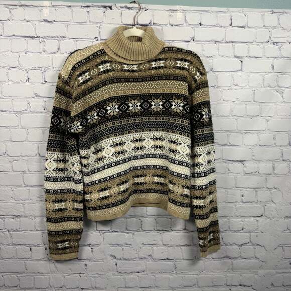Paul Harris Design Sweaters - Vintage Paul Harris Design Women's Geometric Knit Sweater Size L